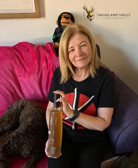 A Highland Vault winner with their Octomore