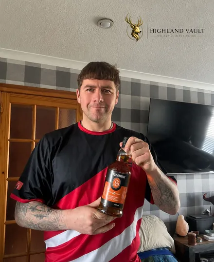 A Highland Vault winner with their Springbank 10