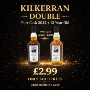 Double Kilkerran Rare 8yo Port Cask + 12 yo
