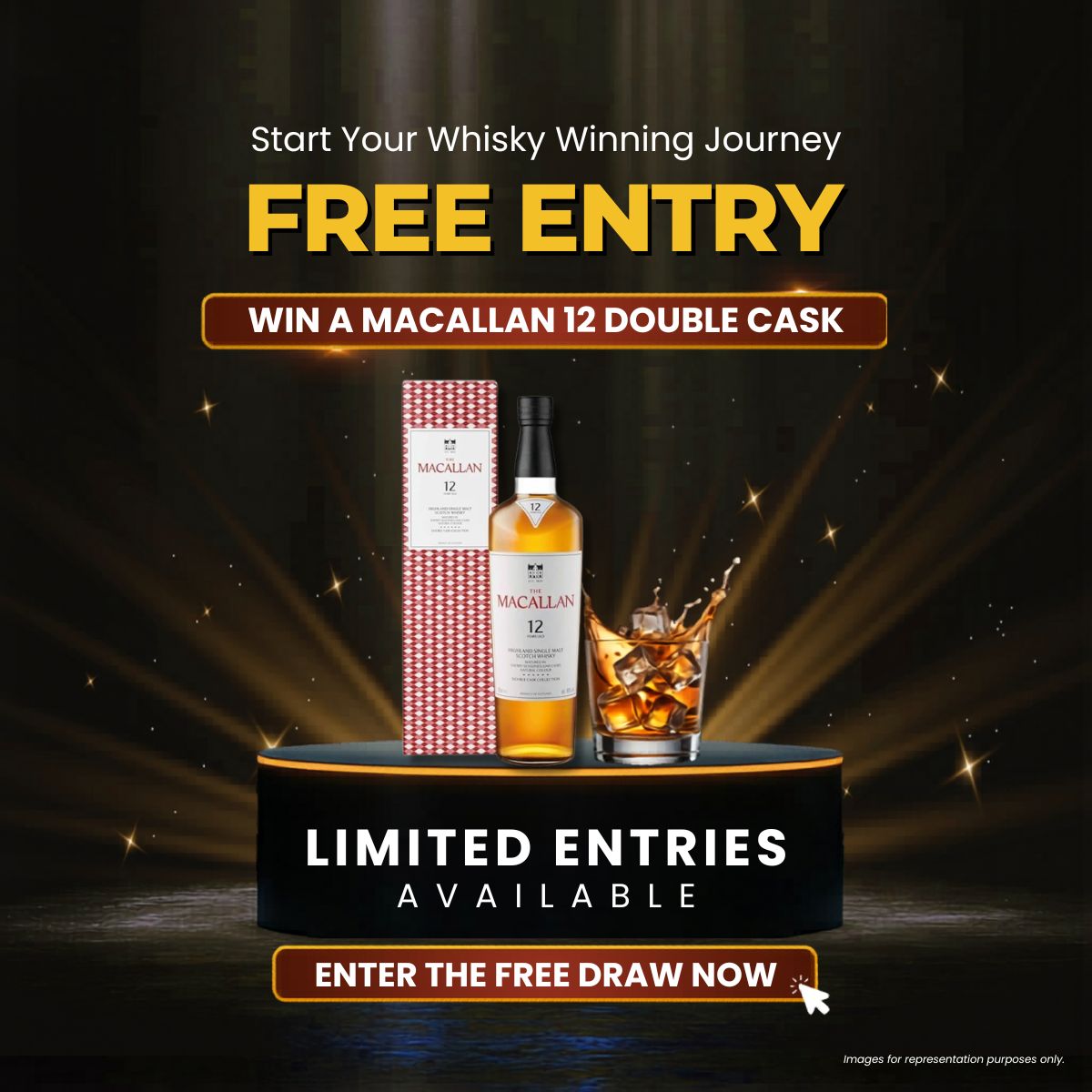 Macallan FREE 12 Y.O Double Cask