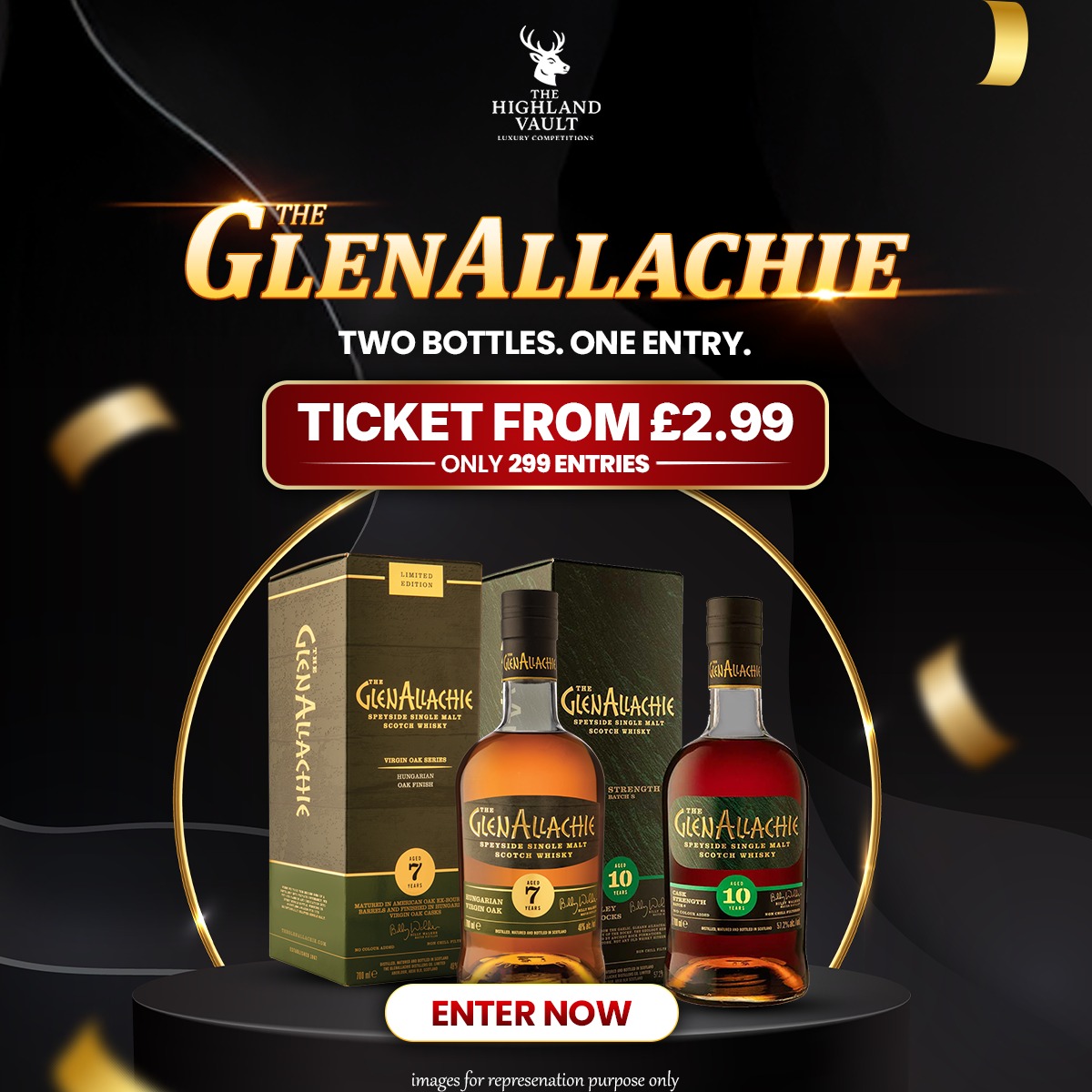 GlenAllachie Double Limited Edition Hungarian 7 + 10yr Cask