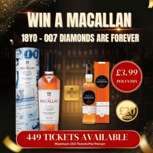Macallan 18yo- 007 Diamonds are forever + Instant Wins