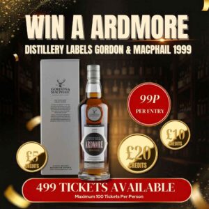 Win a Ardmore Distillery Labels Gordon & MacPhail 1999 V2