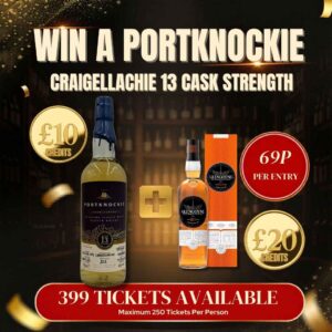 Win a Portknockie- Craigellachie 13 Cask Strength + Instant Wins