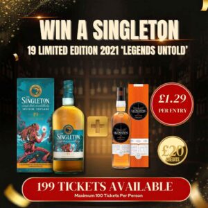 Win a Singleton 19 Limited Edition 2021 ‘Legends Untold + Instant Wins