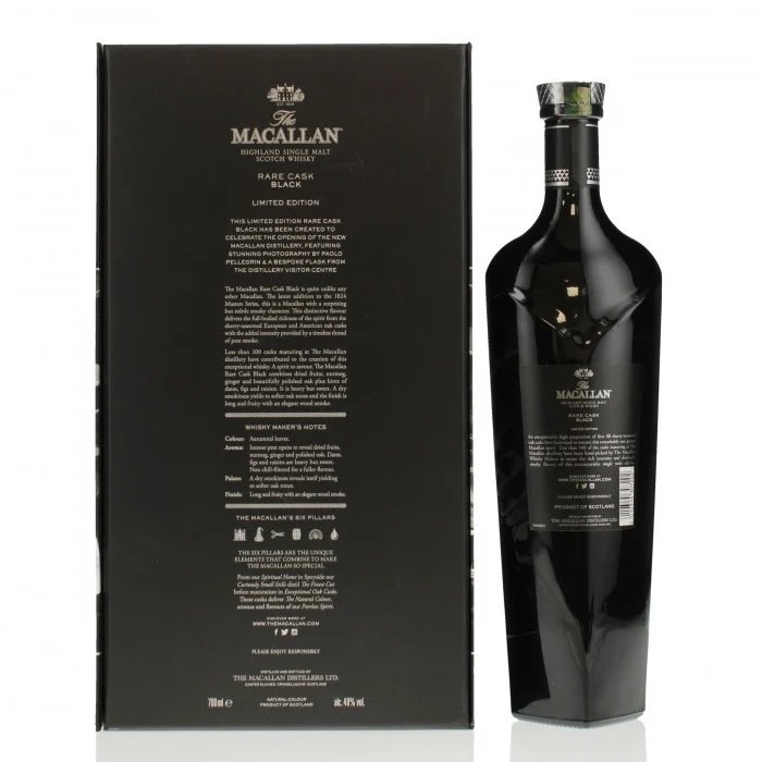 Macallan Rare Limited Edition Black with Pewter flask- Stunning Hero Prize - Image 2