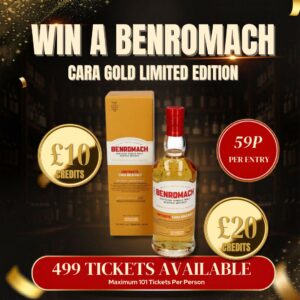 Win a Benromach Cara Gold Limited Edition + Instant Wins V2