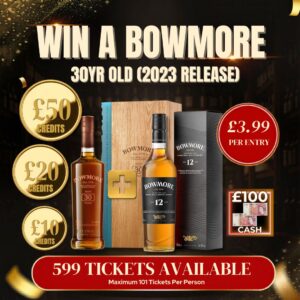 Win a Bowmore 30 + Instant Wins
