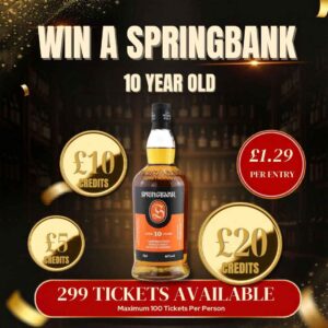 Win a Springbank 10 + Instant Wins
