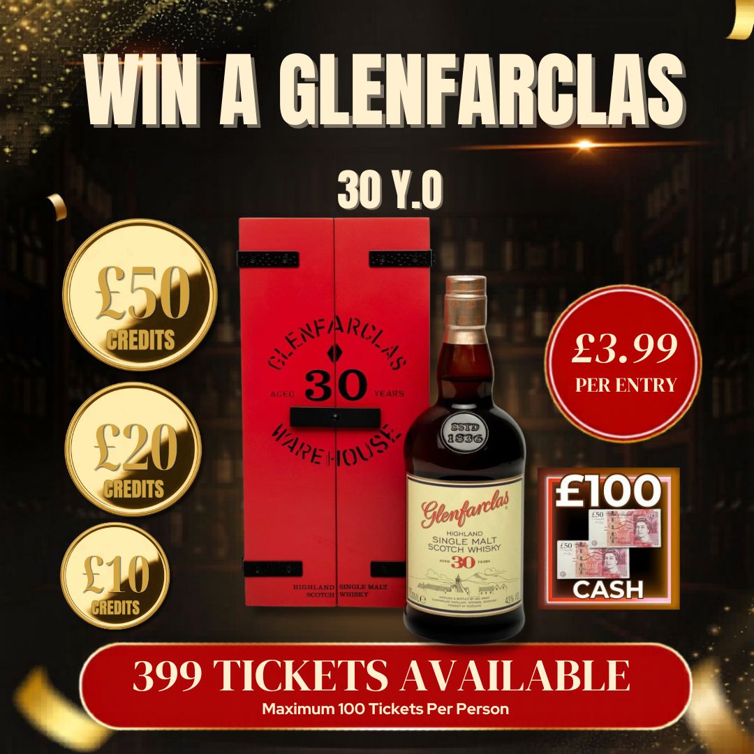 Win a Glenfarclas 30 + Instant Wins
