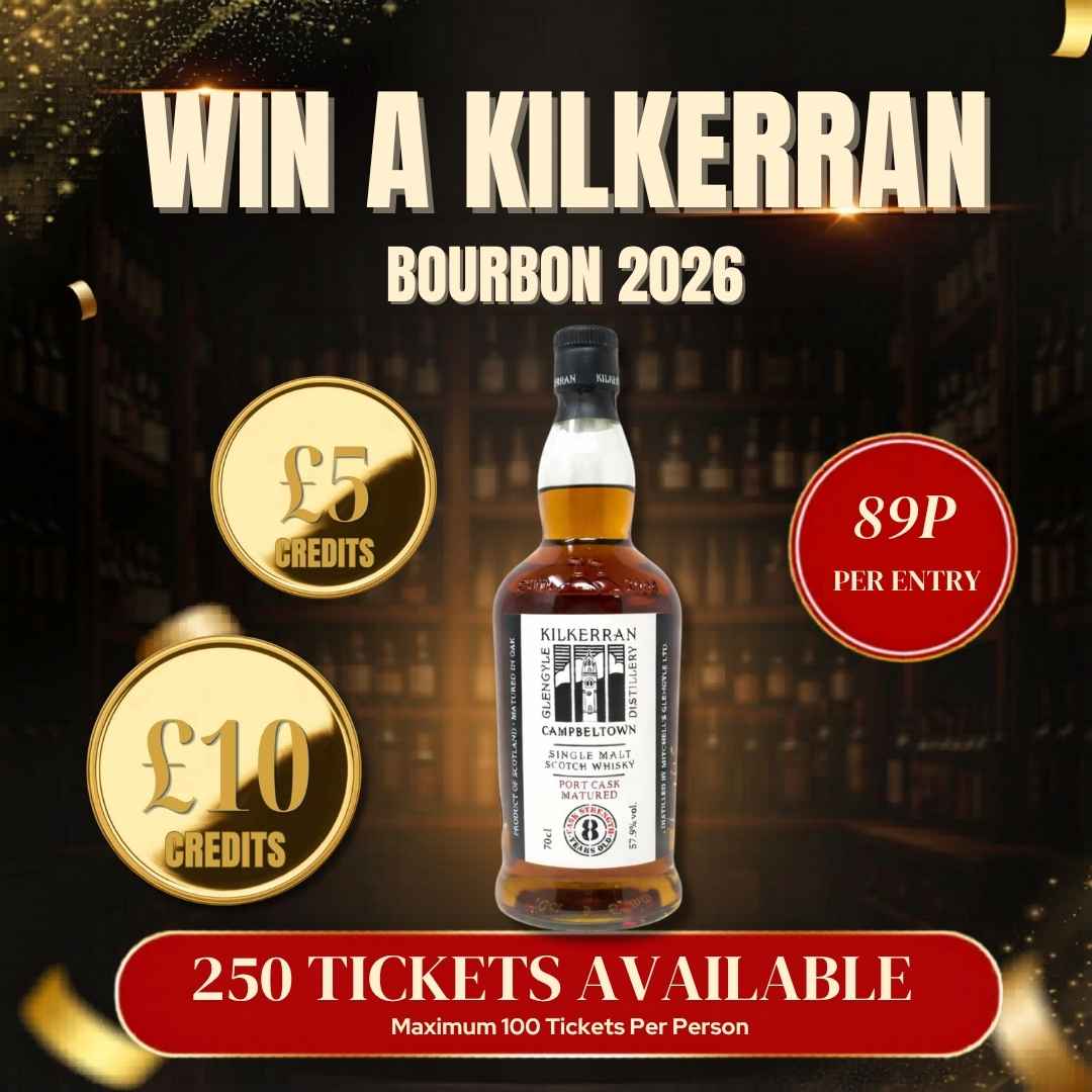 Win a Kilkerran Bourbon 2026 + Instant Wins V2