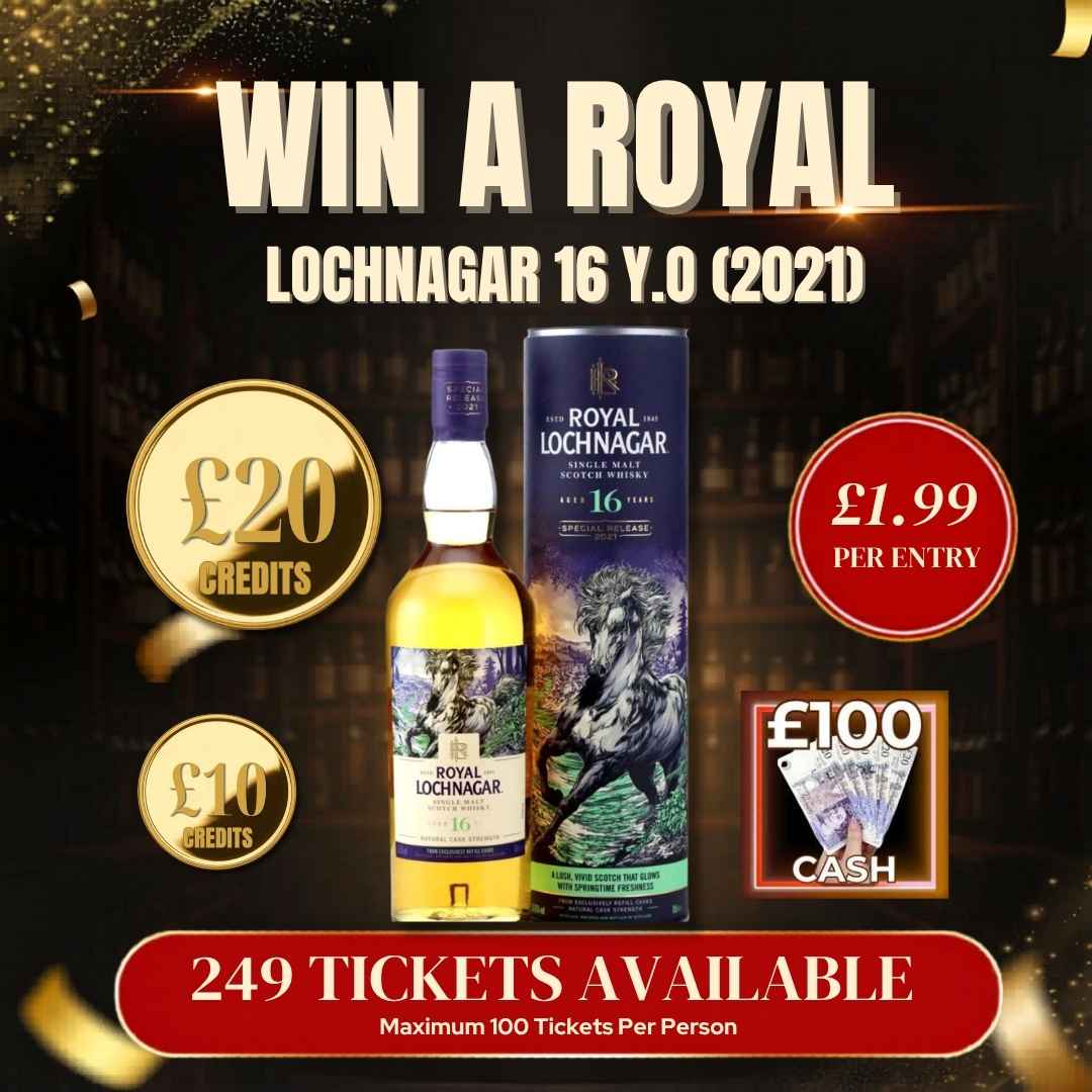 Win a Royal Lochnagar 16 2021 + Instant Wins