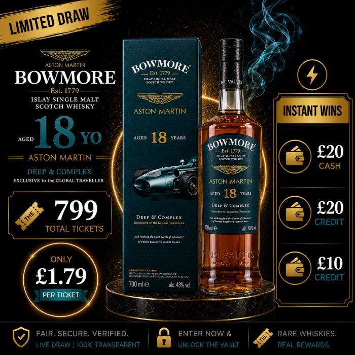 Bowmore 18Yo Aston Martin