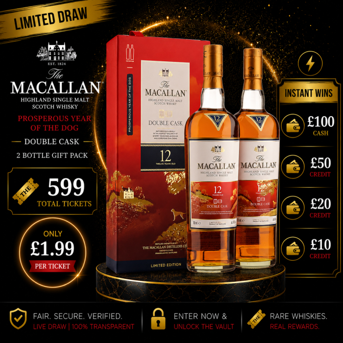 Macallan Prosperous Year of the Dog- 2 Bottle gift pack