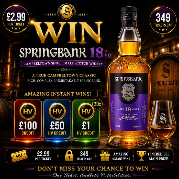 Springbank 18 yo- The Iconic Rare Cult Blue 18