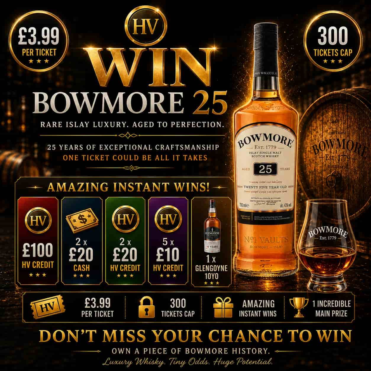 Bowmore 25