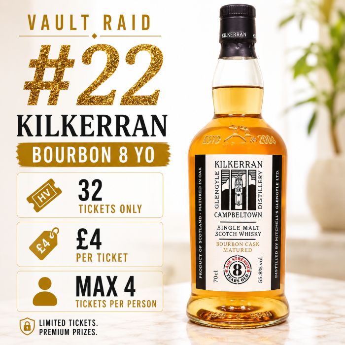 KILKERRAN BOURBON 8 Yo - VAULT RAID #22