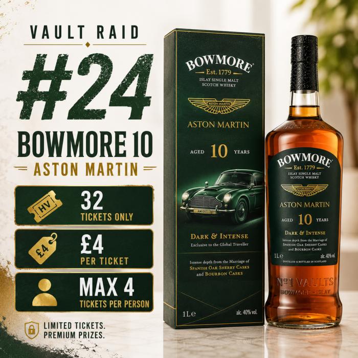 BOWMORE 10 YEAR OLD – ASTON MARTIN EDITION – VAULT RAID #24