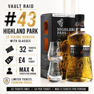 HIGHLAND PARK VIKING HONOUR 12 + SAMPLE - VAULT RAID #43