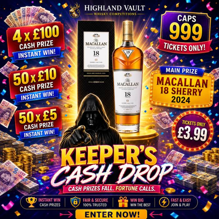 KEEPER’S CASH DROP