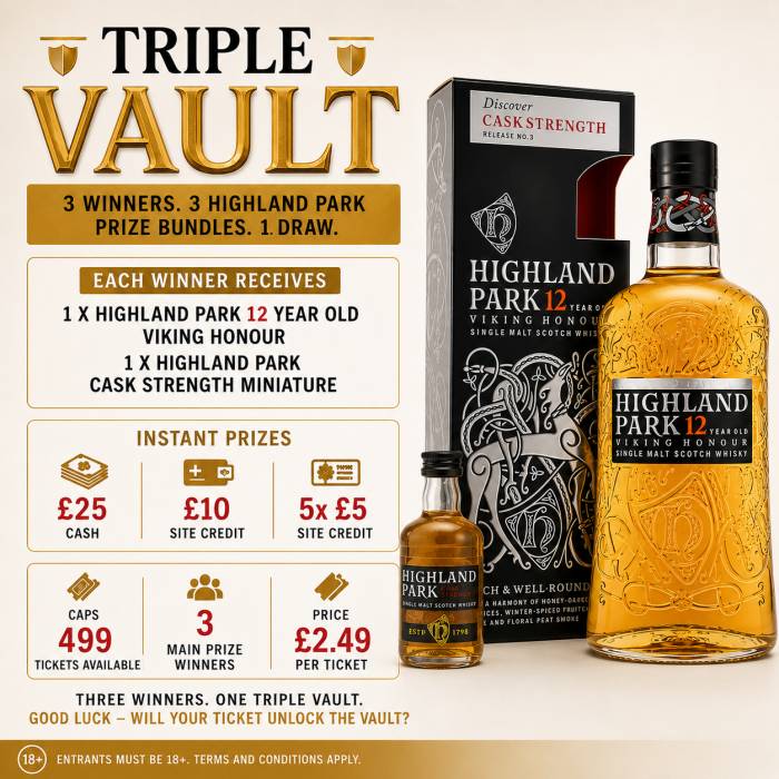 HIGHLAND PARK 12 VIKING HONOUR - TRIPLE VAULT