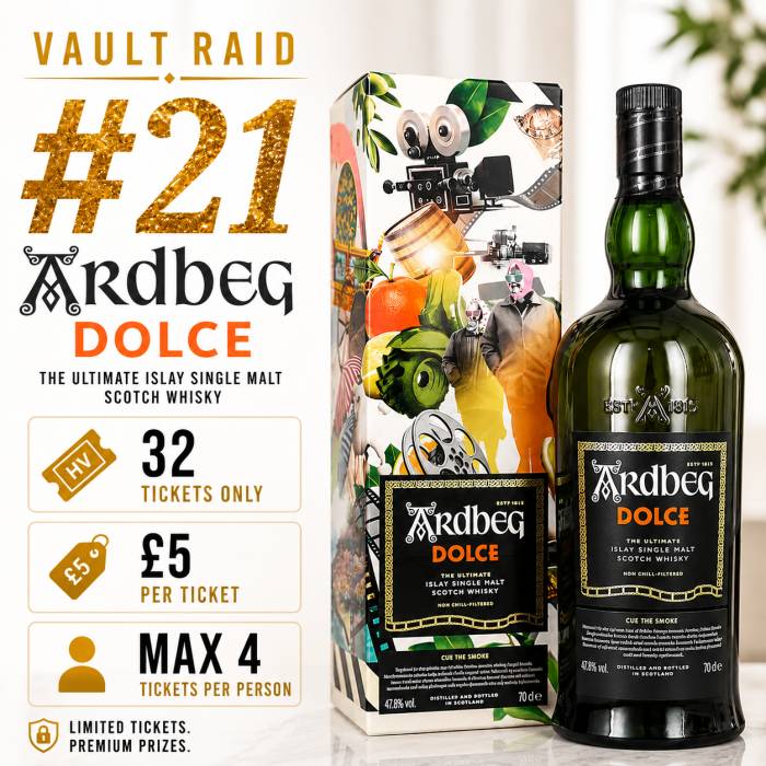 ARDBEG DOLCE LIMITED EDITION – VAULT RAID #21