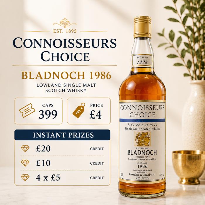 BLADNOCH 1986- VERY RARE Gordon Macphail