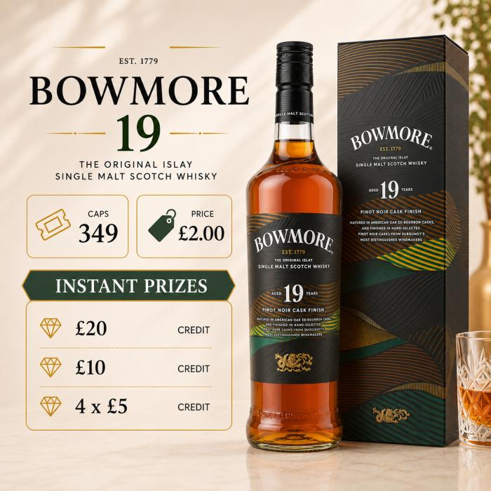 BOWMORE 19 YEAR OLD PINOT NOIR
