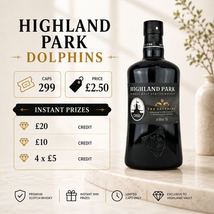 HIGHLAND PARK – THE DOLPHINS -THE ROYAL NAVY SUBMARINE SERVICE BOTTLING