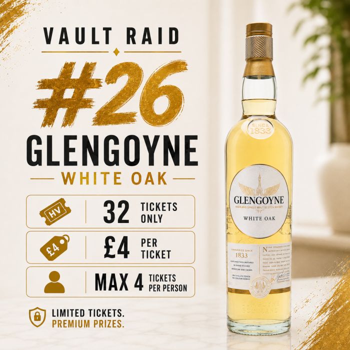 GLENGOYNE WHITE OAK SCOTCH WHISKY - VAULT RAID  #26