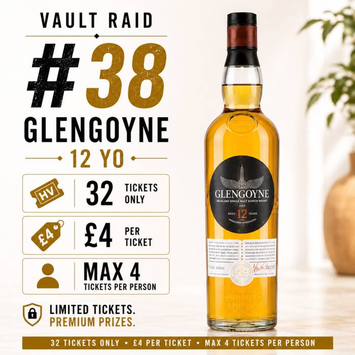 GLENGOYNE 12 YO - VAULT RAID #38