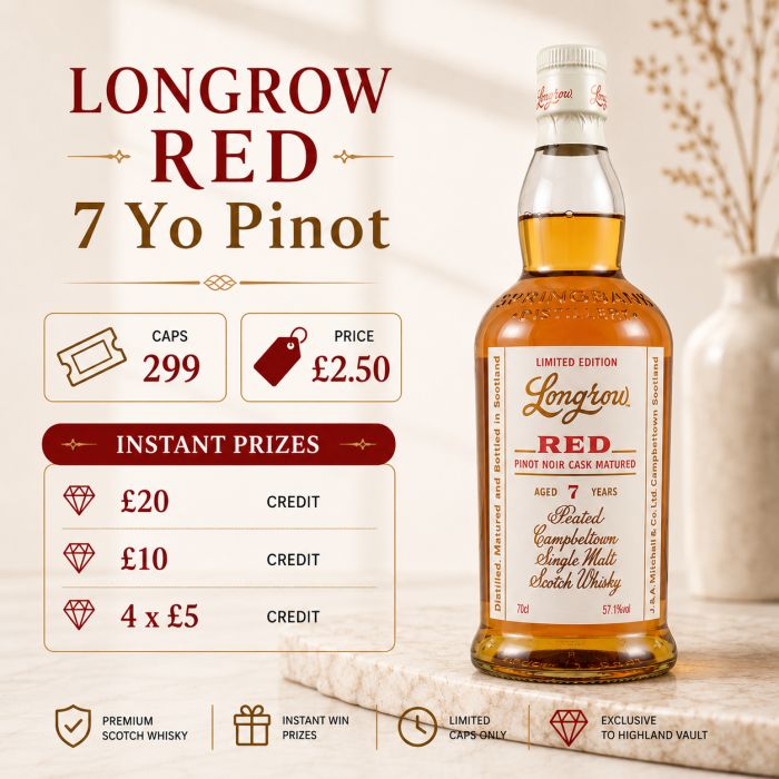 LONGROW RED 7 YEAR OLD — PINOT NOIR CASK- SCARCE, HARD TO FIND, HIGHLY COLLECTIBLE
