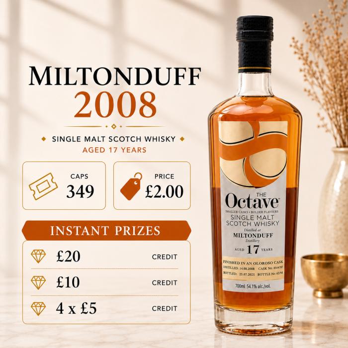 MILTONDUFF 2008 D.T. PX FINISH
