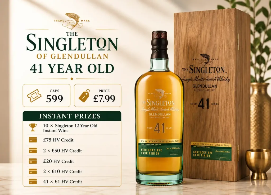 THE SINGLETON OF GLENDULLAN 41 YEAR OLD – THE FORGOTTEN DROP 57.3%