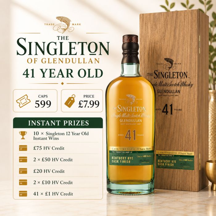 THE SINGLETON OF GLENDULLAN 41 YEAR OLD – THE FORGOTTEN DROP 57.3%