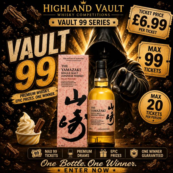 THE YAMAZAKI ISLAY PEATED MALT TSUKURIWAKE 2024 EDITION- VAULT 99 #001