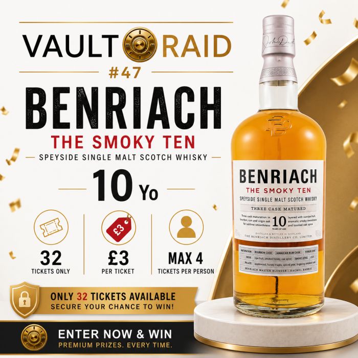 BENRIACH THE SMOKY TEN 10 Yo – VAULT RAID #47