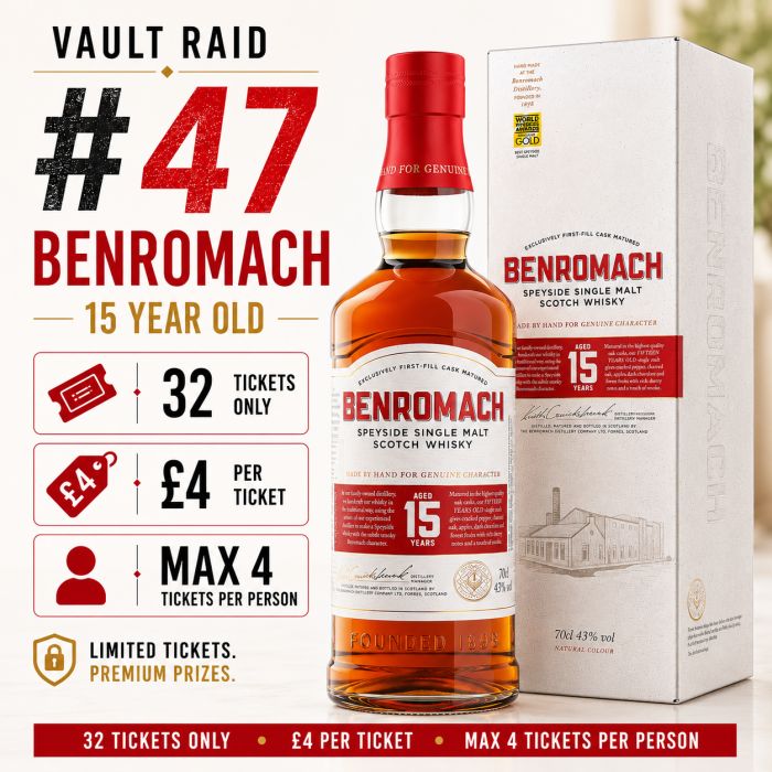BENROMACH 15 YEAR OLD – VAULT RAID #47