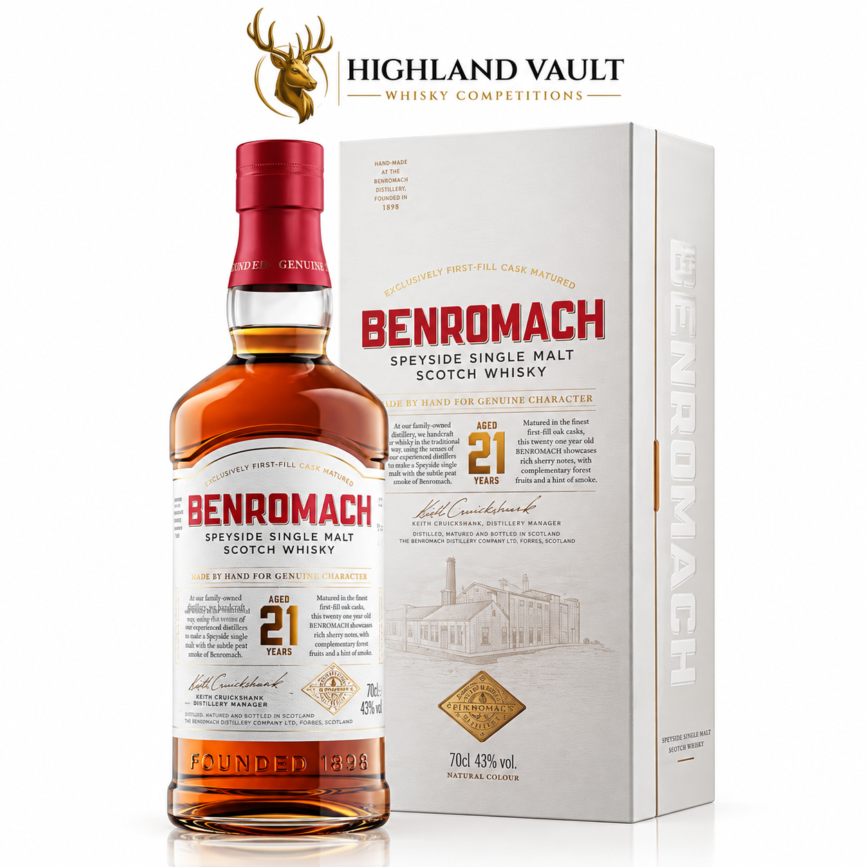 BENROMACH 21 YEAR OLD