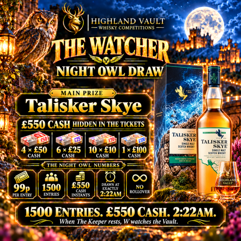THE WATCHER — NIGHT OWL DRAW - TALISKER SKYE