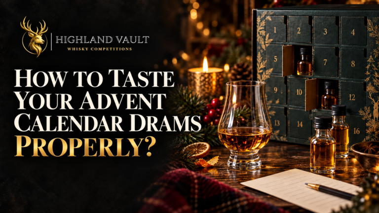 Highland Vault advent calendar tasting