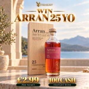 Luxury Arran 25 Whisky Promotion