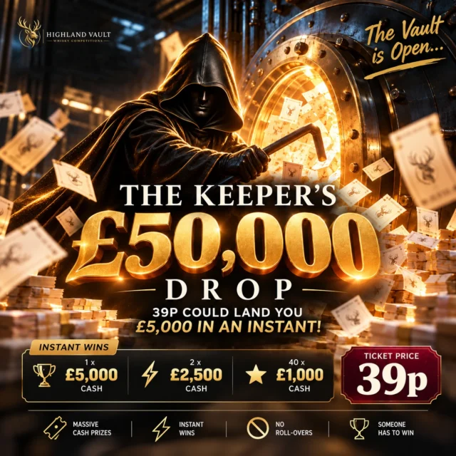 KEEPER VAULT BREAK £50000 CASH INSTANTS