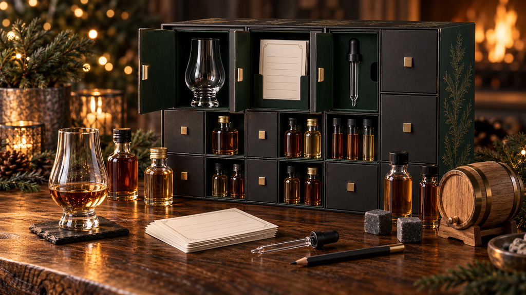 Whisky tasting kit advent calendar