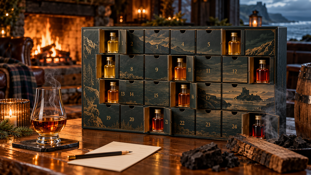 Smoky whisky advent calendar